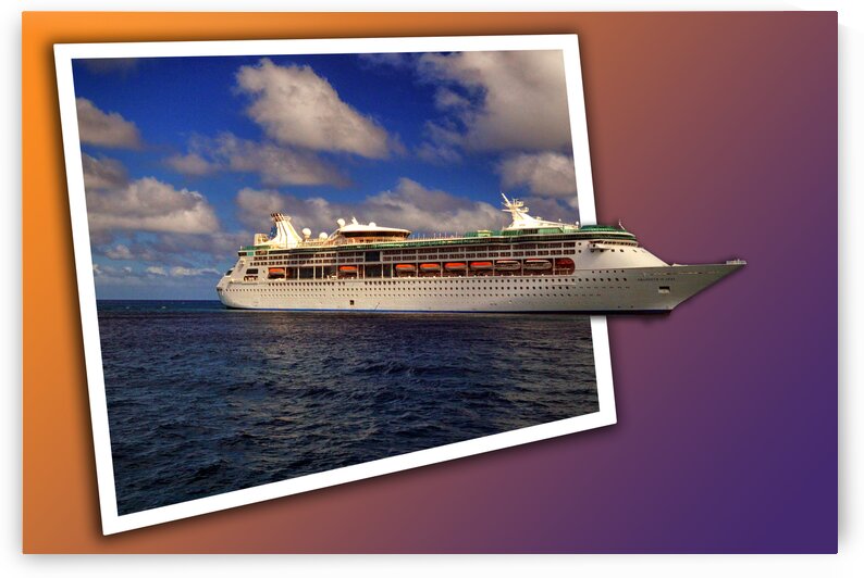 Grandeur of the Seas at Coco Cay OOF by Bill Swartwout Photography