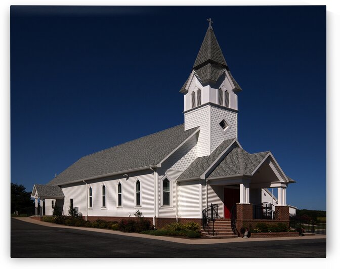 Country Beach Church Zion UM by Bill Swartwout Photography