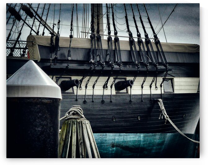 USS Constellation in Baltimores Inner Harbor by Bill Swartwout Photography