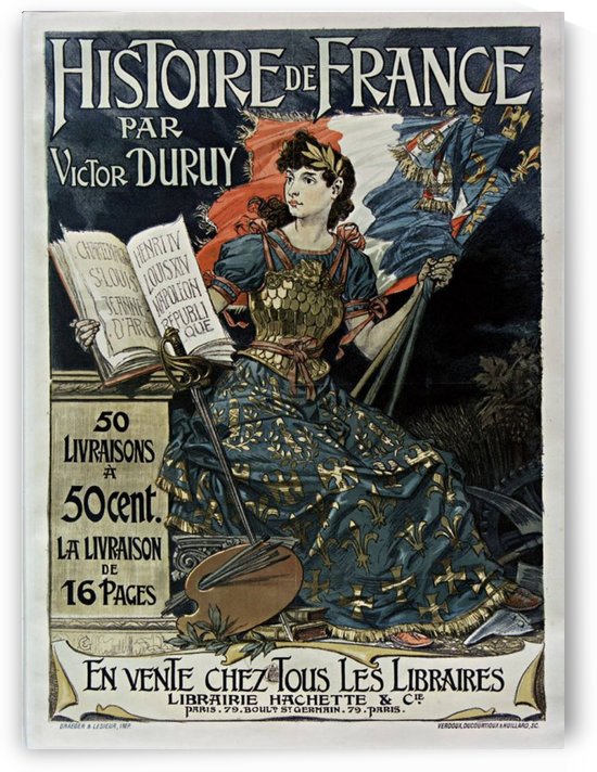 Histoire de France by VINTAGE POSTER