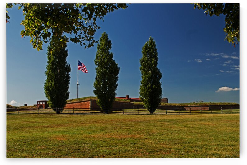 Fort McHenry Exterior Horizontal by Bill Swartwout Photography
