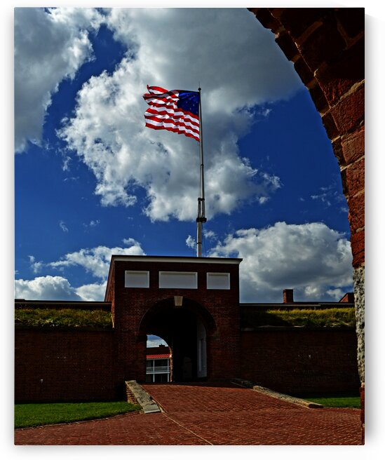 Fort McHenry Main Entrance 9157 by Bill Swartwout Photography