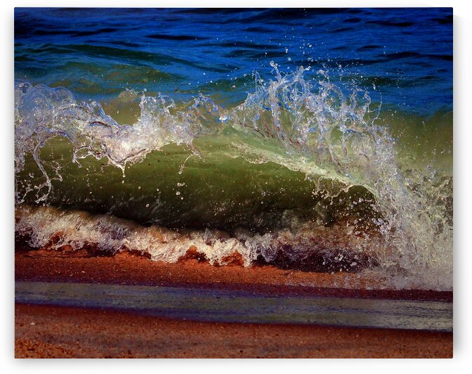 Hungry Wave of Fenwick Island by Bill Swartwout Photography