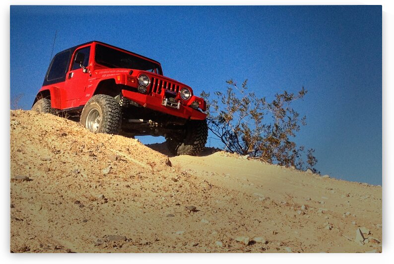 Jeepin the Mojave Desert by Bill Swartwout Photography