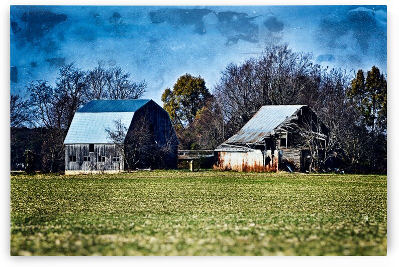 Old Photo of Old Barn on Starr Road by Bill Swartwout Photography