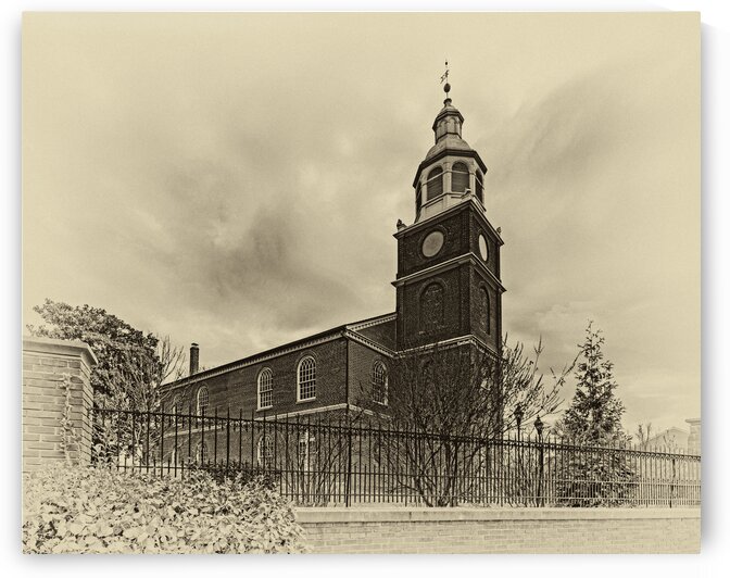 Old Otterbein Church Olde Tyme Photo by Bill Swartwout Photography