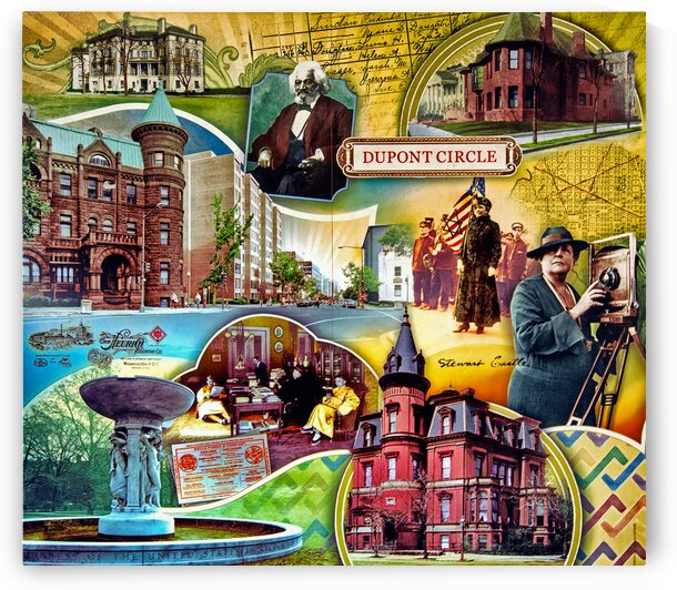 Dupont Circle Street Poster by Bill Swartwout Photography