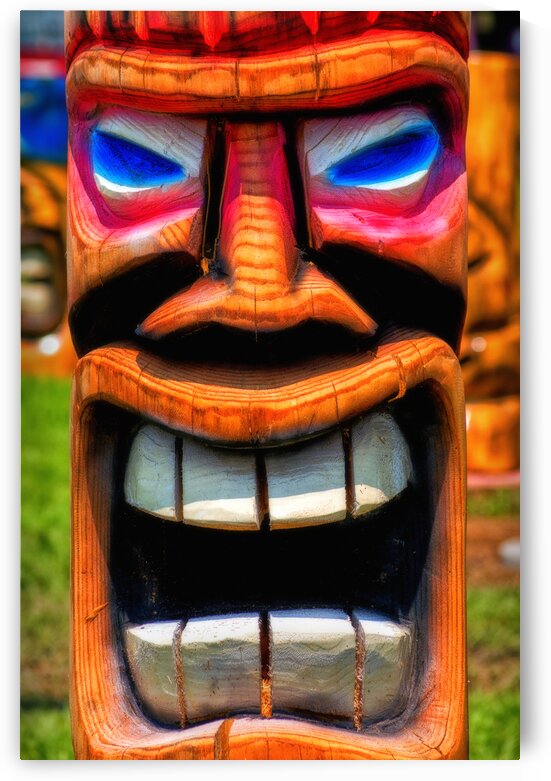 What Big Eyes You Have Totem by Bill Swartwout Photography