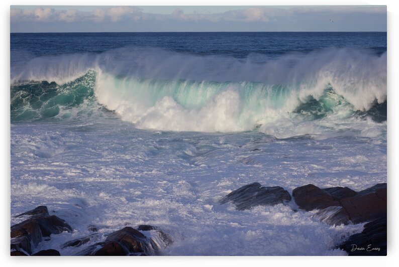Cape Spear Waves by Dawn Evans