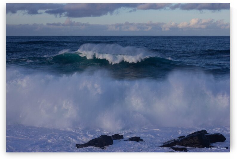 Cape Spear Waves by Dawn Evans