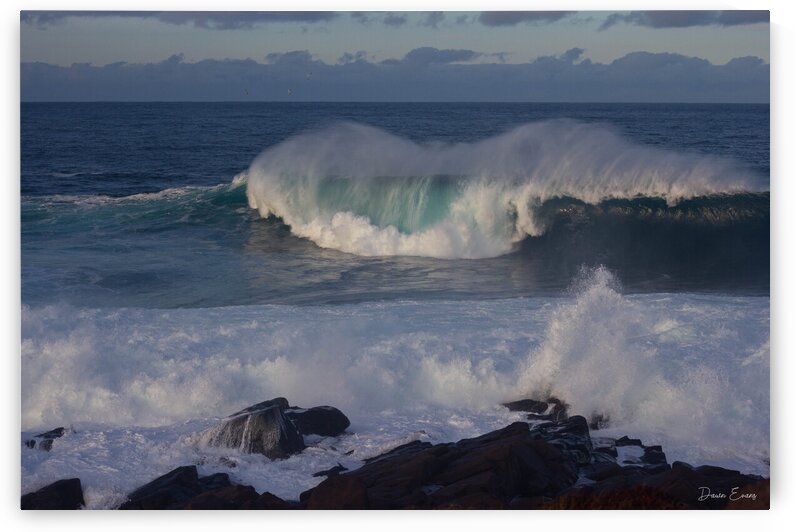 Cape Spear Waves by Dawn Evans