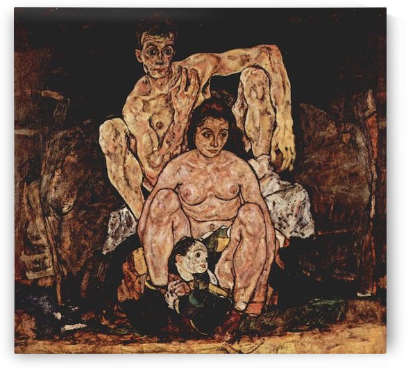 The Family by Egon Schiele