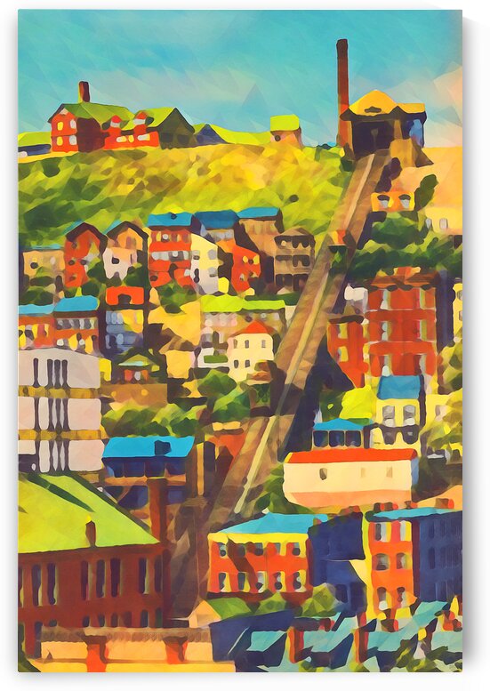 cincinnati mount adams incline by Pierce Anderson