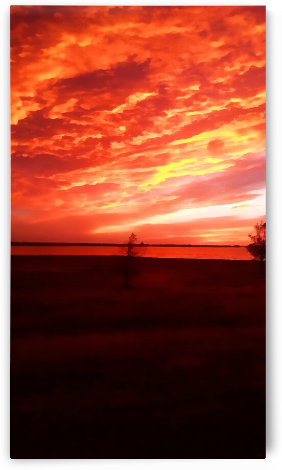 red sky by Pierce Anderson