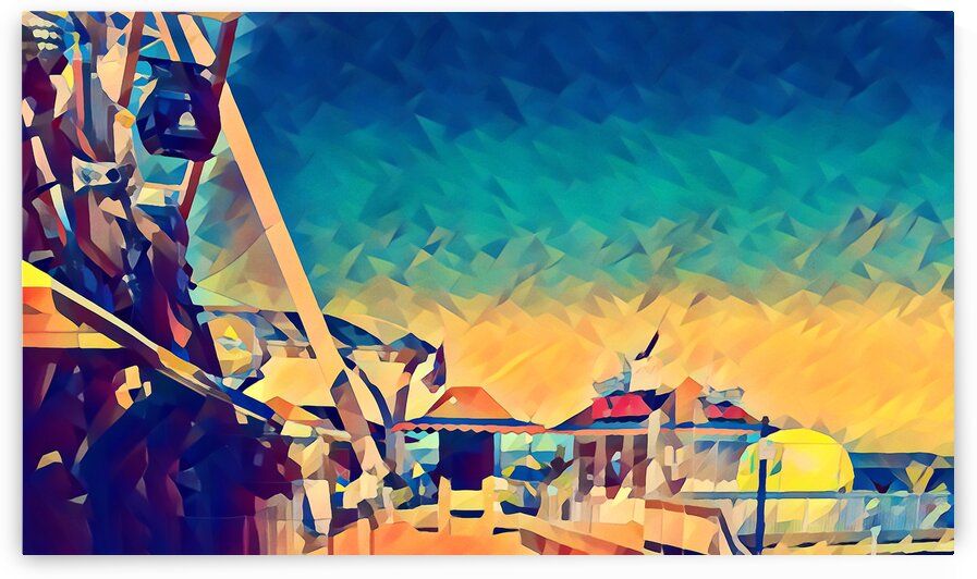 getting onto the great wheel by Pierce Anderson