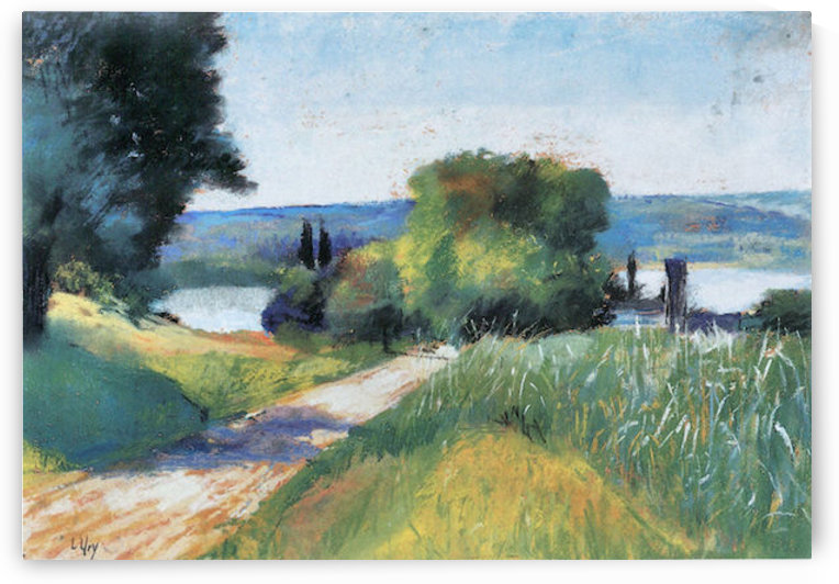 Sea and Landscape by Lesser Ury