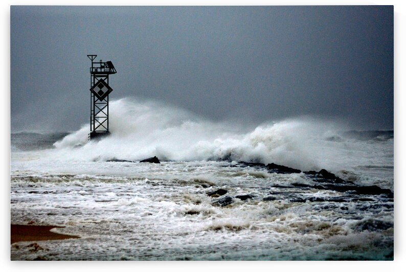 Angry Waters at the Ocean City Inlet by Bill Swartwout Photography