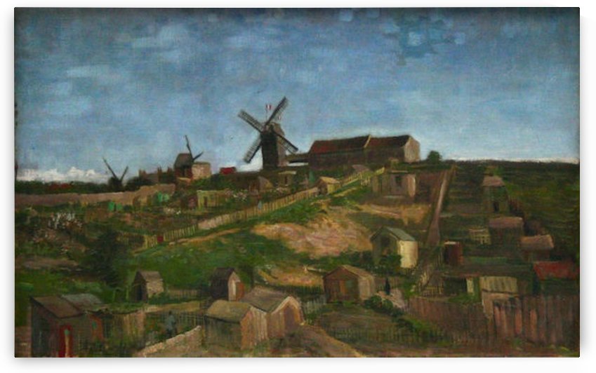 The hill of Monmartre by Van Gogh