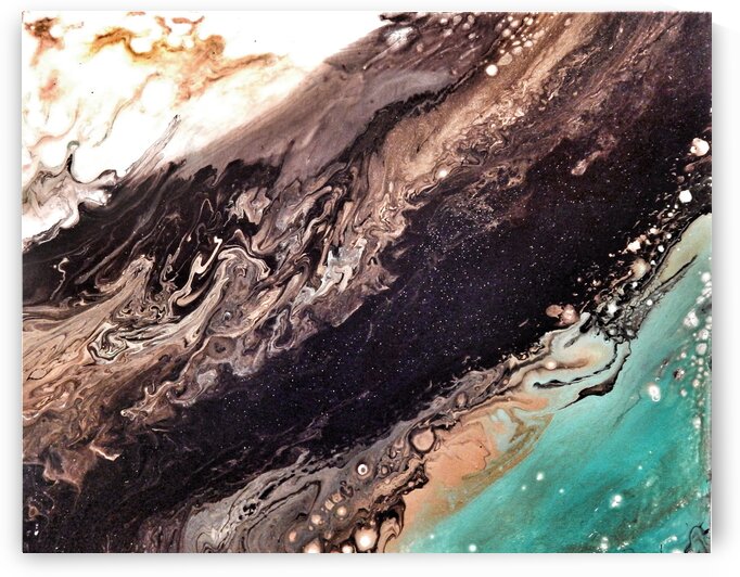 Agate Crystal by Christine The Artist