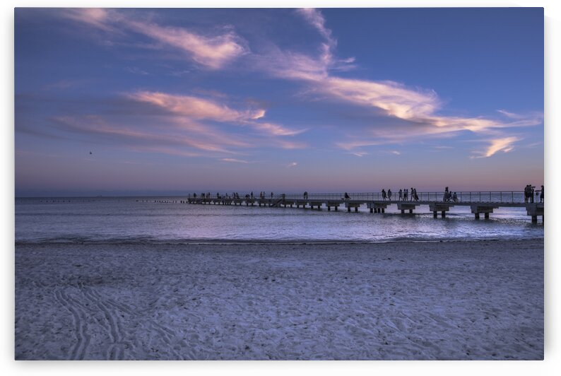 Peaceful Pier  by India Blake
