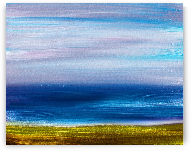 Beach Art Ocean Seascape Sea View Painting For Home Interior Decor III by Irina Sztukowski