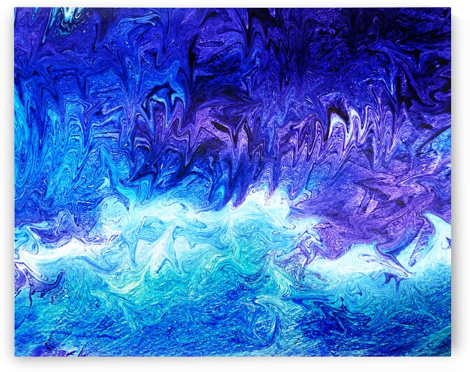 Beach Art Ocean Seascape Sea View Painting For Home Interior Decor IV by Irina Sztukowski