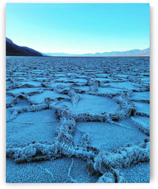 Badwater Basin Ice Flats by Explore Gods Glory