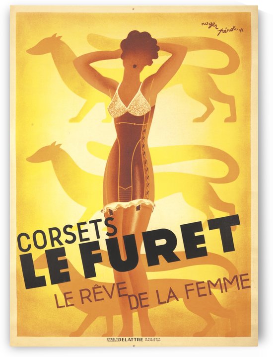 Corests Le Furet by VINTAGE POSTER