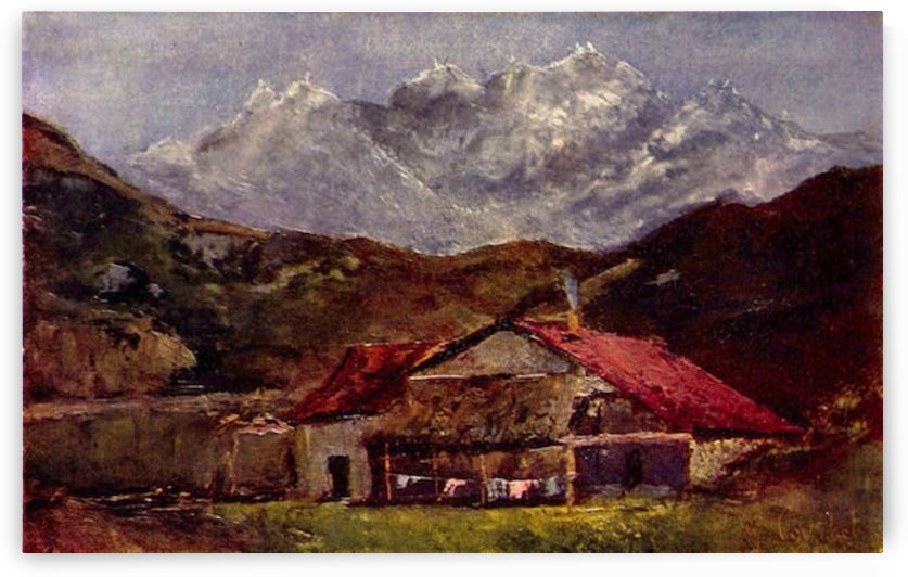 The Mountain Hut by Gustave Courbet