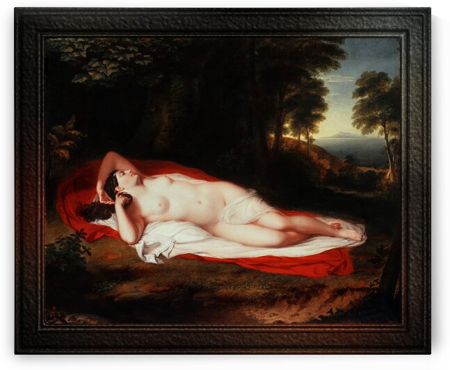 Ariadne by Asher Brown Durand Classical Fine Art Old Masters Reproduction by xzendor7