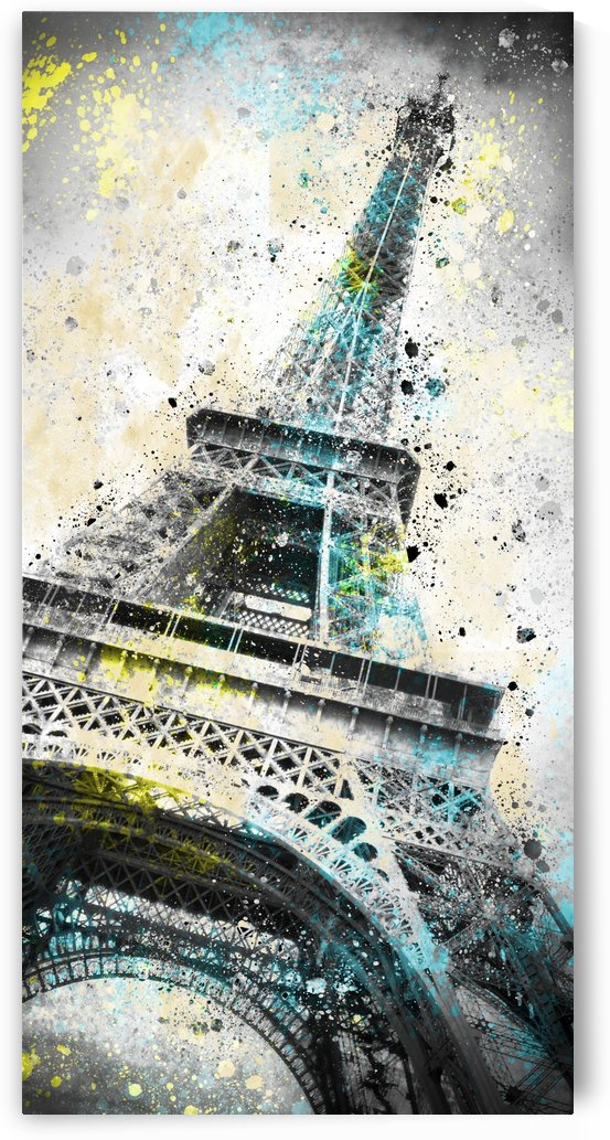 City-Art PARIS Eiffel Tower IV by Melanie Viola