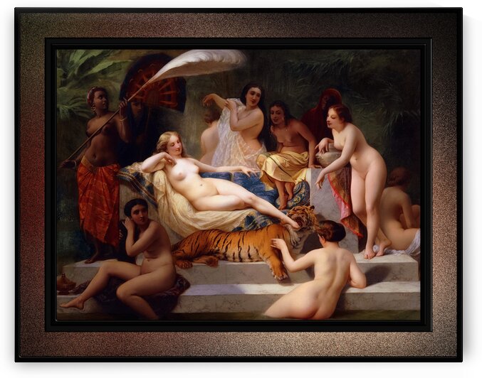 Odalisque by Henri-Pierre Picou Classical Art Reproduction by xzendor7