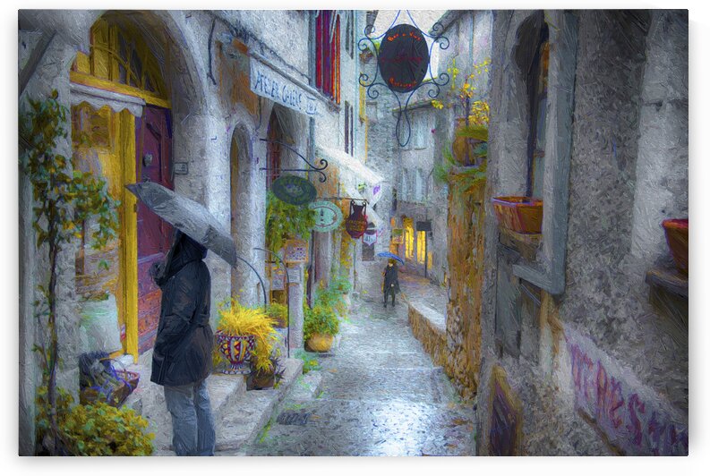 Window Shopping on a Rainy Day by M Damien Suriel