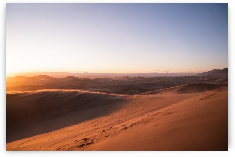 Sand Dunes Sunset by Noah Lang