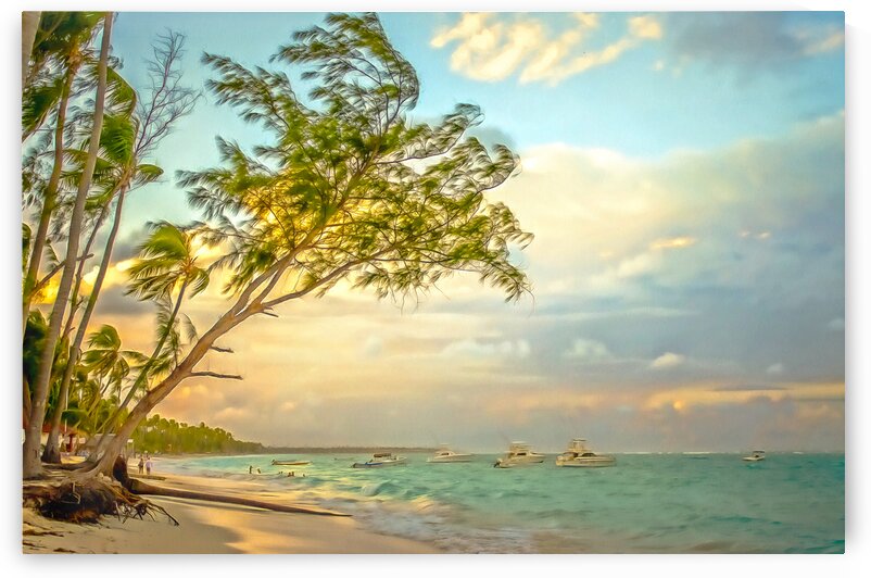 Punta Cana Beach    by M Damien Suriel