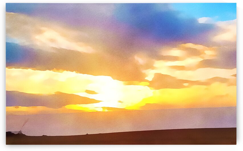 country evening two by Pierce Anderson