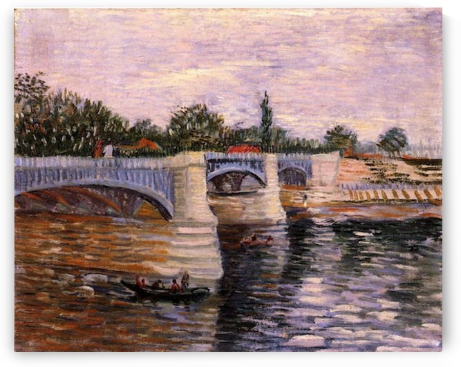 The Seine with the Pont de la Grande Jette by Van Gogh