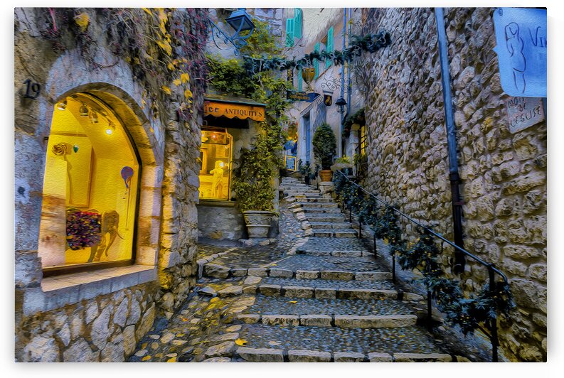 Rainy day in St. Paul the Vence  by M Damien Suriel