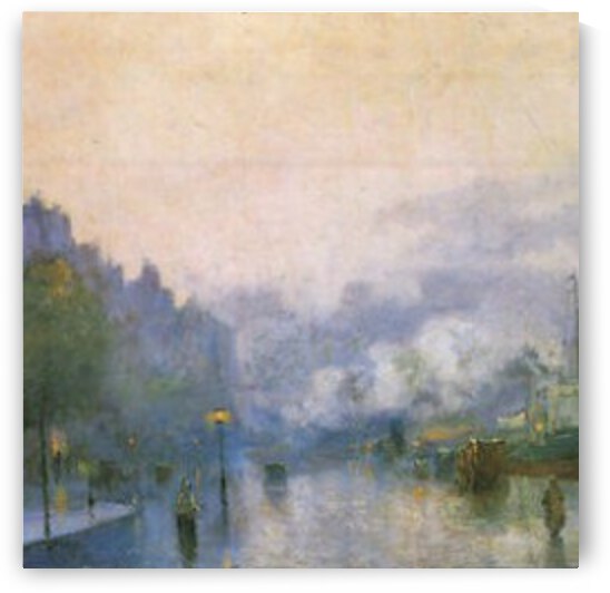Thames Port by Lesser Ury