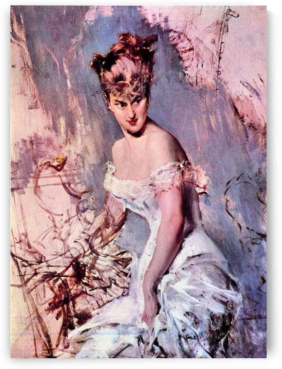 The actress Alice Regnault by Giovanni Boldini