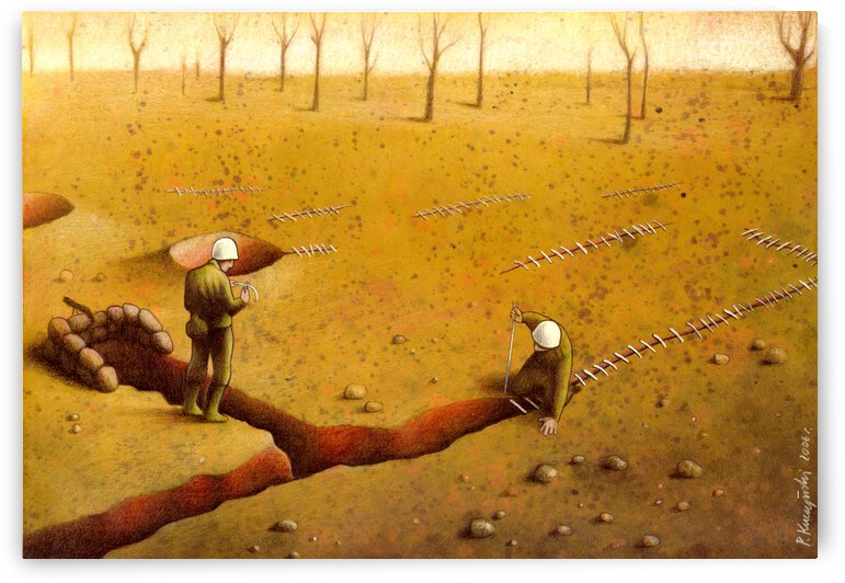trenches by Pawel Kuczynski