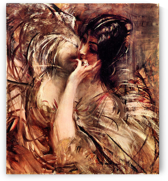 The blouse of Voile by Giovanni Boldini