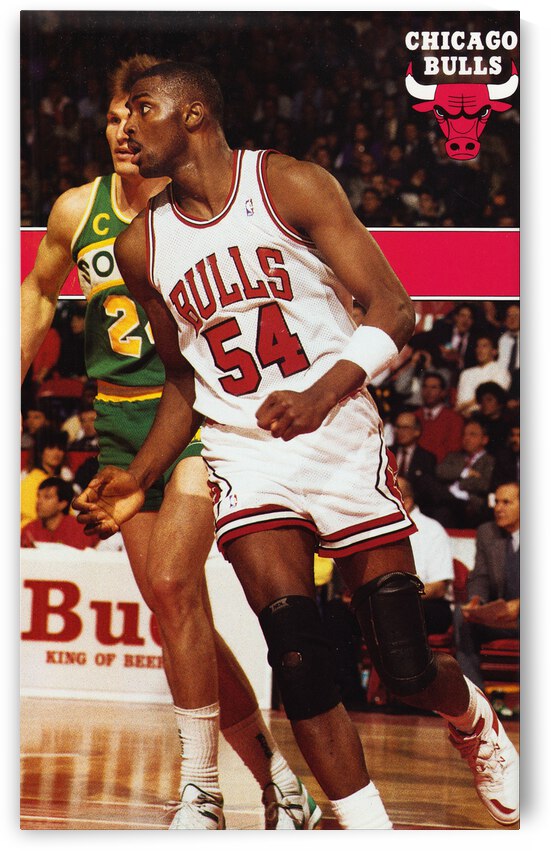1988 Chicago Bulls Horace Grant Poster by Row One Brand