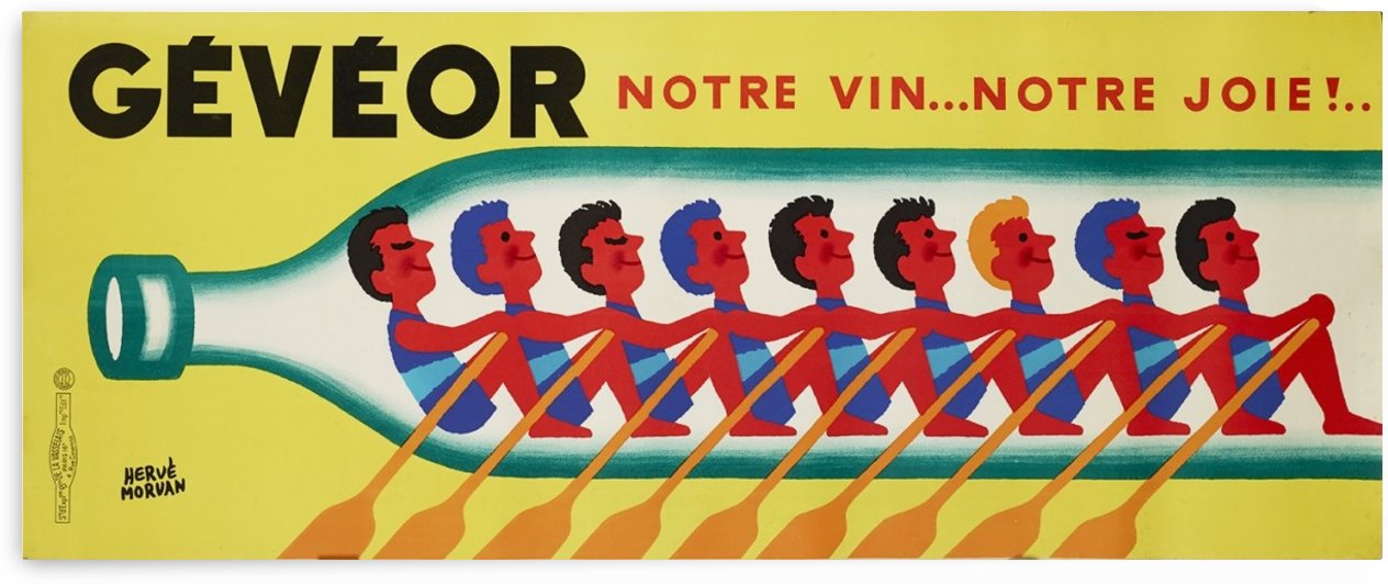 Geveor Morvan Herve Poster Vintage by VINTAGE POSTER
