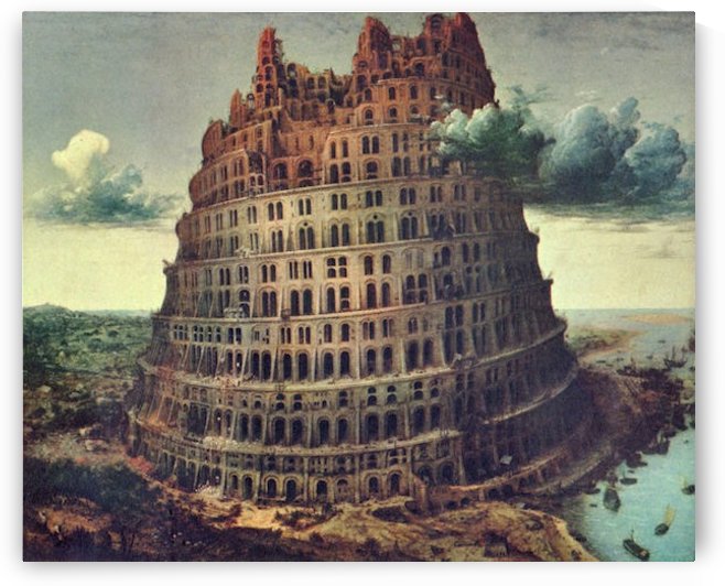 Tower of Babel 1 by Pieter Bruegel