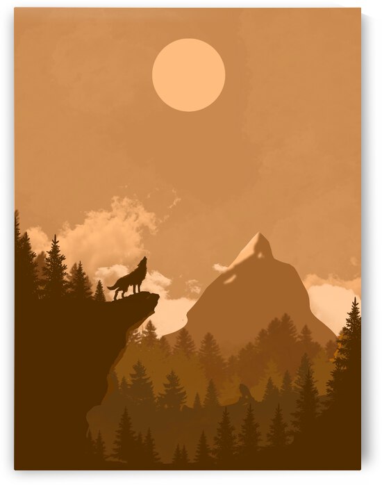 Mountain Wolf Day by CarlosDoesPhoto