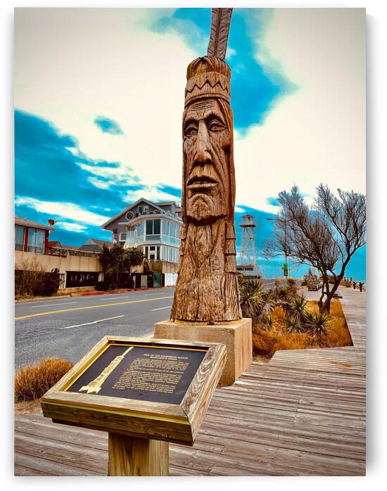 Assateague Indian at the Ocean City Inlet by Bill Swartwout Photography
