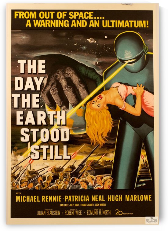 The day the Earth stood still by VINTAGE POSTER
