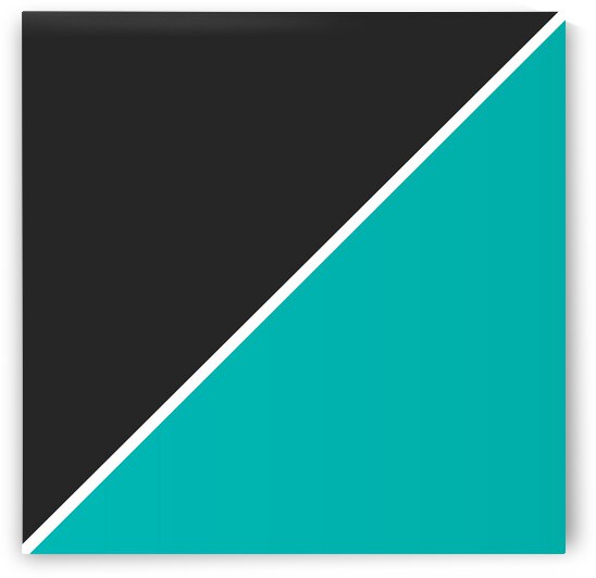 Black and Cyan Abstract by rizu_designs