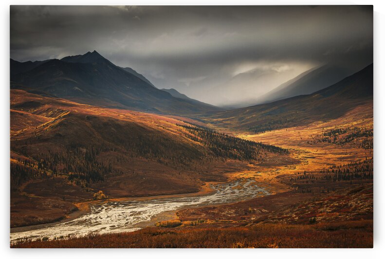 North Klondike Valley Tombstone - MSP21120-01 by MICHAEL SCHMIDT PHOTOGRAPHY